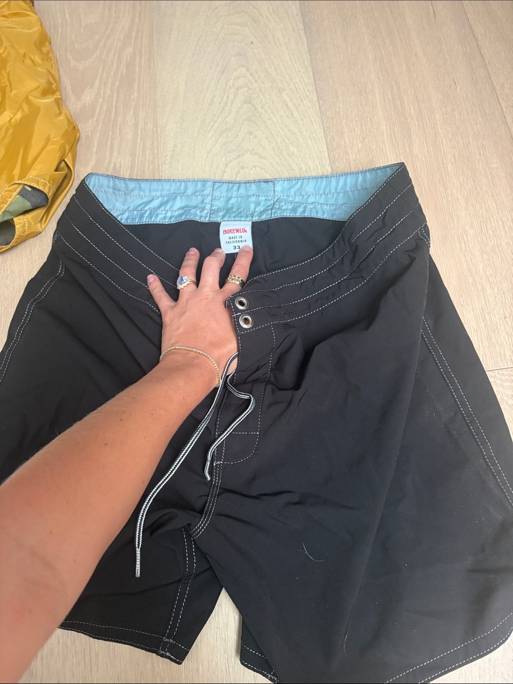 Mens black Birdwell trunks